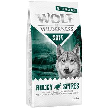 tests-Wolf of Wilderness Soft - Rocky Spires Freiland-Huhn & Perlhuhn - getreidefrei-Bild