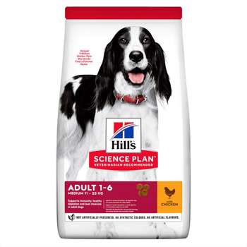 tests-Hills Science Plan Hund Medium Adult Huhn-Bild