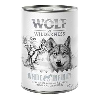 tests-Wolf of Wilderness Adult - Monoprotein Rezeptur - White Infinity - Pferd-Bild