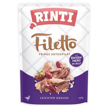 tests-Rinti Filetto Pouch in Jelly Ente mit Entenherz-Bild