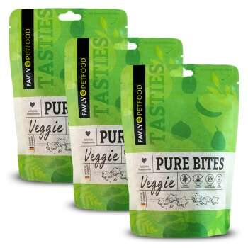 tests-FAVLY Petfood PURE Bites Veggie-Bild