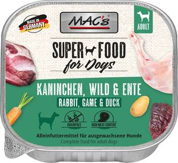 tests-MAC's Kaninchen, Wild & Ente-Bild