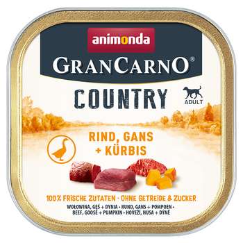 tests-Animonda GranCarno Adult Country - Rind, Gans & Kürbis-Bild