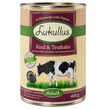 tests-Lukullus  Naturkost - Adult Rind & Truthahn (getreidefrei)-Bild