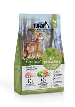 tests-Tundra Large Breed Pute, Huhn & Hering-Bild