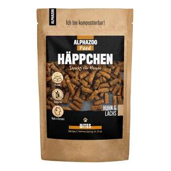 tests-ALPHAZOO Häppchen Huhn & Lachs für Hunde-Bild