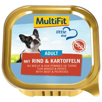 tests-MultiFit Adult Little Dog mit Rind & Kartoffeln-Bild