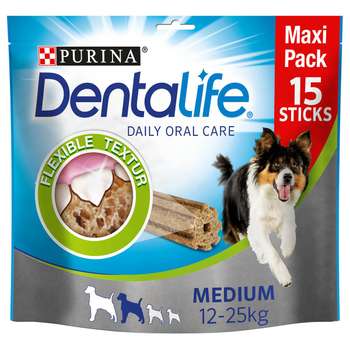 tests-Dentalife Tägliche Zahnpflege-Snacks für mittelgroße Hunde Maxipack-Bild