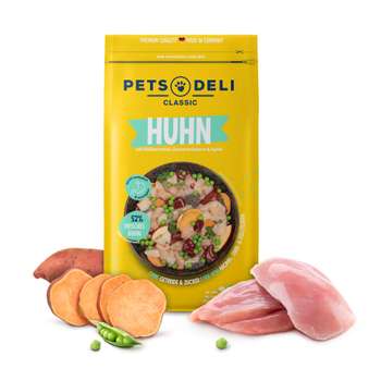 tests-Pets Deli Huhn mit Süßkartoffel, Gartenkräutern & Apfel-Bild