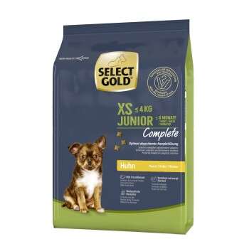 tests-SELECT GOLD Complete XS Junior Huhn-Bild