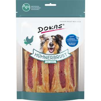 tests-DOKAS Hundesnack Hühnerbrust mit Ente-Bild