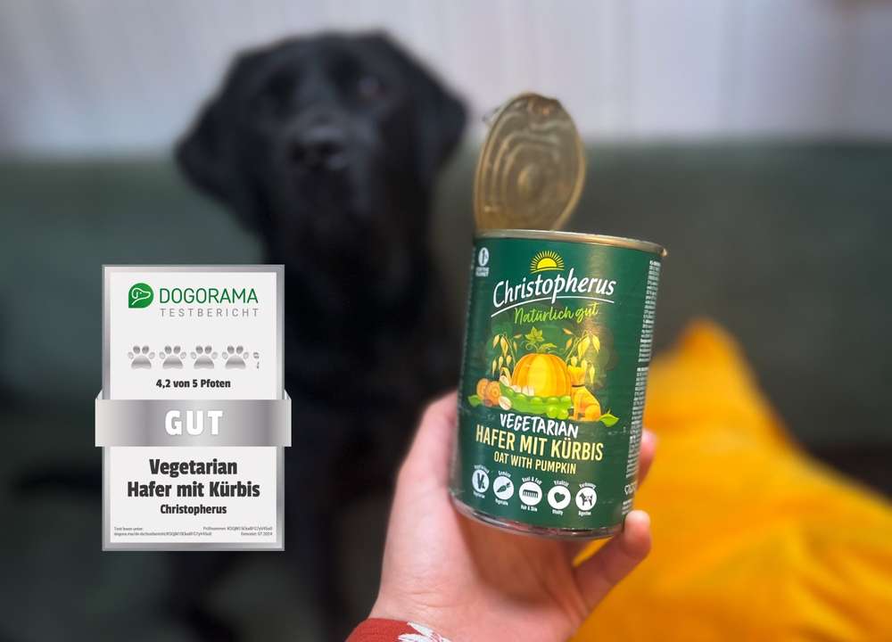 tests-Christopherus Nassfutter Vegetarian im Dogorama Test 2024-Bild