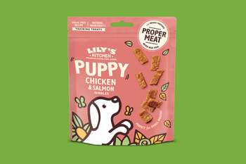 tests-LILY'S KITCHEN Puppy Chicken and Salmon Nibbles-Bild