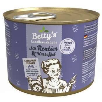 tests-Betty's Landhausküche mit Rentier & Kartoffel für Hund-Bild