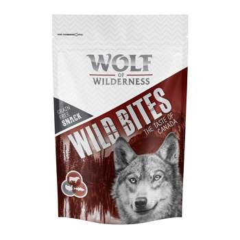 tests-Wolf of Wilderness Snack - Wild Bites - The Taste of Canada - Rind, Pute, Kabeljau-Bild