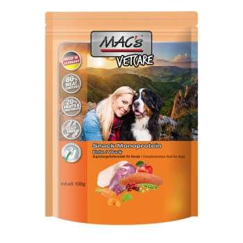 tests-MAC's Hund Adult Mono Snack Ente-Bild