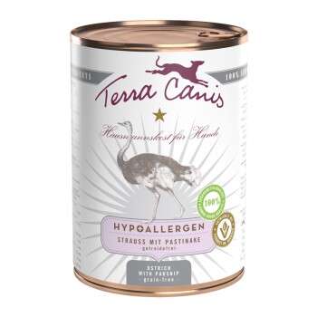 tests-Terra Canis Hypoallergen Adult Strauss mit Pastinake-Bild