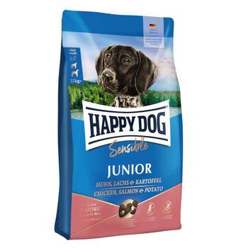 tests-Happy Dog Supreme Sensible Junior Huhn, Lachs & Kartoffel-Bild