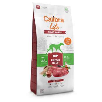 tests-Calibra Life Adult Large Breed mit frischem Rind-Bild