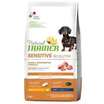 tests-Natural Trainer Sensitive No Gluten Small & Toy Schwein-Bild