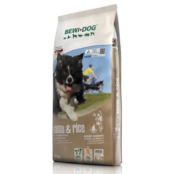 tests-BEWI DOG lamb & rice Hundefutter-Bild