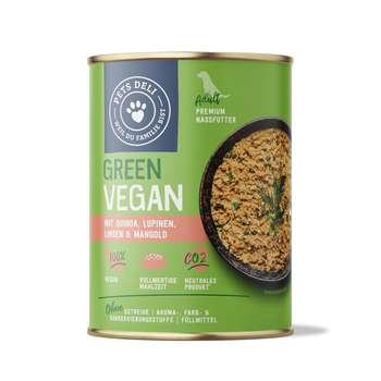 tests-Pets Deli "Green Vegan" Quinoa mit Lupinen, Linsen und Mangold-Bild