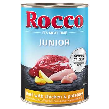 tests-Rocco Junior Rind mit Huhn & Kartoffeln-Bild