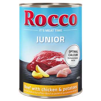 tests-Rocco Junior Rind mit Huhn & Kartoffeln-Bild