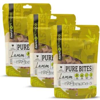 tests-FAVLY Petfood PURE Bites Lamm-Bild