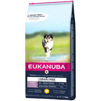 tests-EUKANUBA Grain Free Puppy Large Breed Huhn-Bild