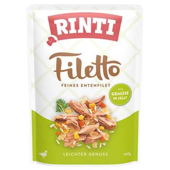 tests-Rinti Filetto Pouch in Jelly Ente mit Gemüse-Bild