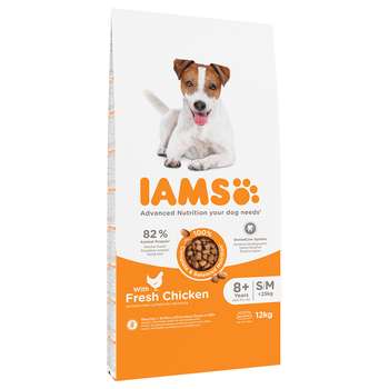 tests-IAMS Advanced Nutrition Senior Small & Medium Dog mit Huhn-Bild