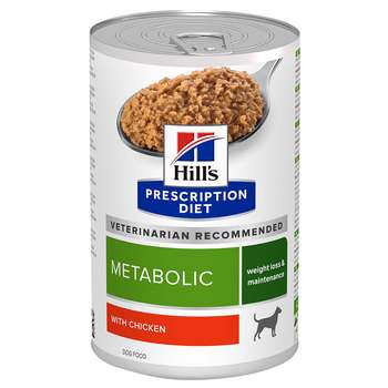 tests-Hills Prescription Diet Metabolic Gewichtsmanagement mit Huhn-Bild