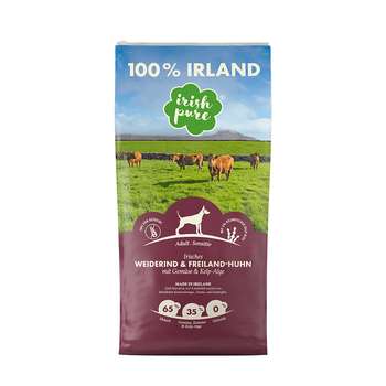 tests-Irish Pure Irisches Weiderind & Freiland-Huhn mit Gemüse & Kelp-Alge-Bild