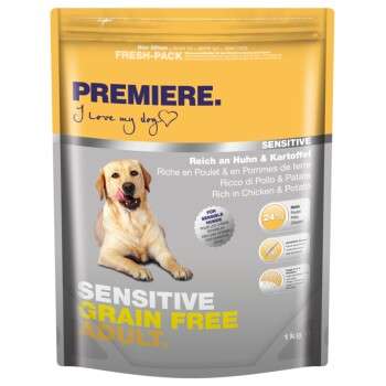 tests-Premiere Sensitive Grain Free Adult Huhn-Bild