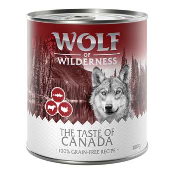 tests-Wolf of Wilderness The Taste Of Canada - Rind, Pute, Kabeljau-Bild