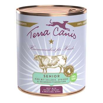 tests-Terra Canis Senior Rind mit Sellerie-Bild