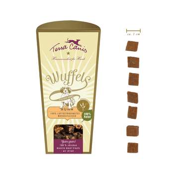 tests-Terra Canis WUFFELS: Luftgetrocknetes Muskelfleisch Huhn-Bild