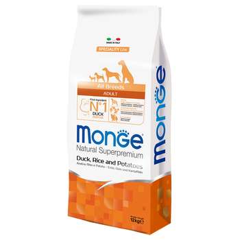 tests-Monge Superpremium All Breeds Adult Ente, Reis & Kartoffel-Bild