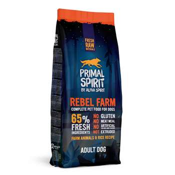 tests-Primal Spirit 65% Rebel Farm Hundefutter-Bild