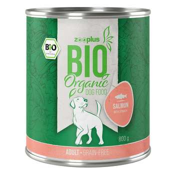 tests-zooplus bio Adult Lachs mit Spinat-Bild