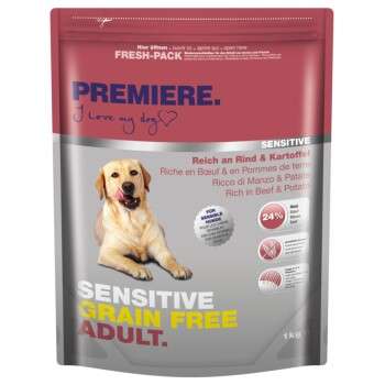 tests-Premiere Sensitive Grain Free Adult Rind-Bild