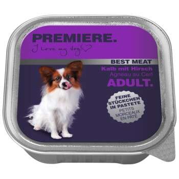 tests-Premiere Best Meat Adult Kalb mit Hirsch-Bild