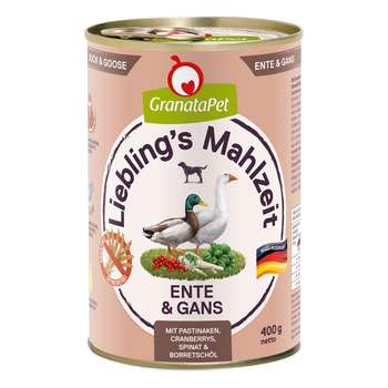 tests-GranataPet Liebling's Mahlzeit Ente und Gans-Bild