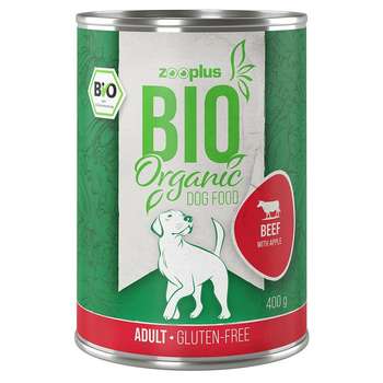 tests-zooplus bio Adult Rind mit Apfel-Bild