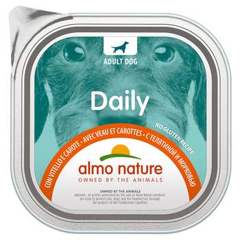 tests-Almo Nature Daily - mit Kalb und Karotten-Bild