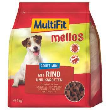 tests-MultiFit mellos Adult Mini mit Rind und Karotten-Bild