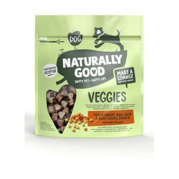 tests-Naturally Good Veggies Trainingssnack Herzen mit roten Linsen-Bild