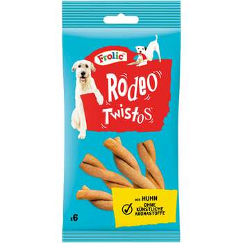 tests-Frolic Hundesnack Rodeo Twistos Geflügel 6 Sticks-Bild