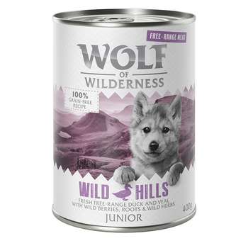 tests-Wolf of Wilderness JUNIOR - Freiland-Ente & -Kalb-Bild